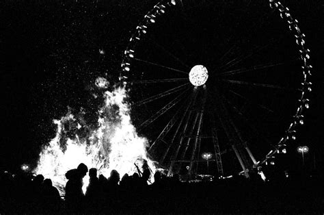 Burning Ferris Wheel Photograph By Federico Arcangeli