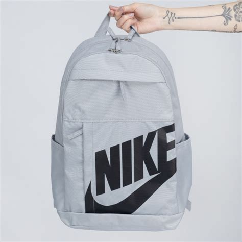 Mochila Nike Elemental Unissex Cinza E Preto Nike Mochilas Cnz Pto