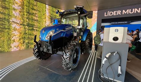 At Agrishow New Holland Highlights T Electric Power And T