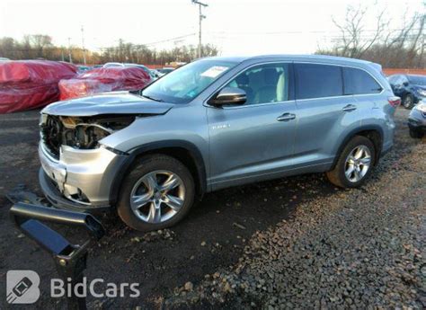 2015 Toyota Highlander Hybrid Limited 5TDDCRFH0FS010592 Bid