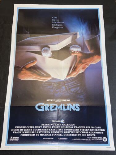 GREMLINS Original Movie Poster 1984 Authentic 1Sheet 27x41 Beauty!! | #4572578350