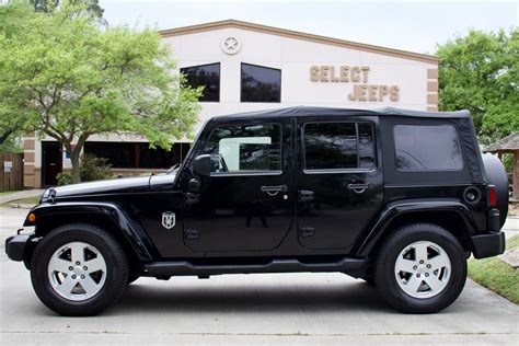 Used 2007 Jeep Wrangler Unlimited RWD Sahara For Sale 13 995