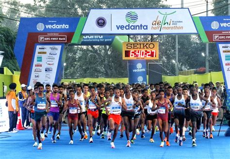 Vedanta Delhi Half Marathon 2024 Photos Jasmin Eleanora