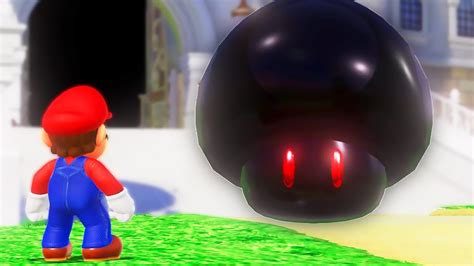 What Happens When Mario Collects The Evil Mushroom In Super Mario