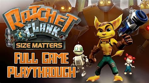 Ratchet Clank Size Matters Complete Playthrough Youtube