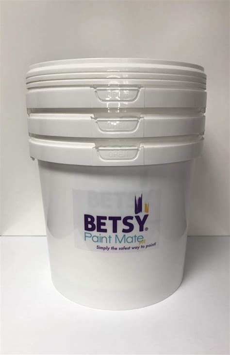 3 X 5 Litre Storage Pots With Lid Handle Ideal For Paint Craft Food