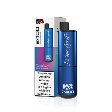 IVG 2400 Disposable Vape Device FOUR Pods In ONE Device FOUR Pods In