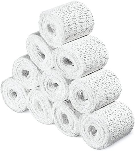 Amazon Navaris Plaster Cloth Rolls S Pack Of Gauze