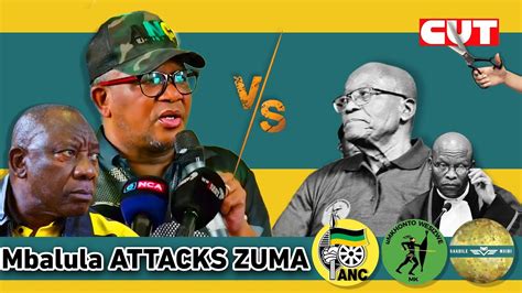 Fikile Mbalula On Zuma Other Issues YouTube