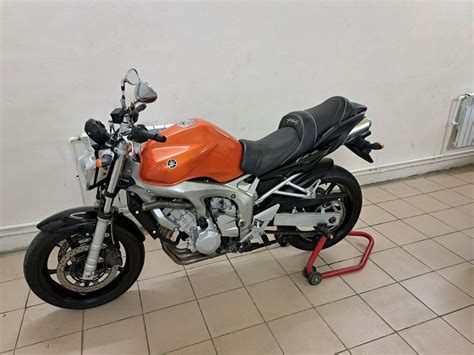Купить б у Yamaha FZ6 инжектор 6 передач в Пензе синий naked bike 2005 года на Авто ру ID