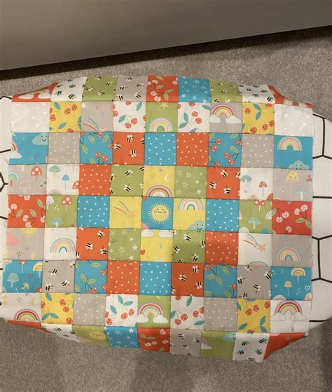 First Attempt At A Quilt Top Im A Relatively New Sewist How Do I