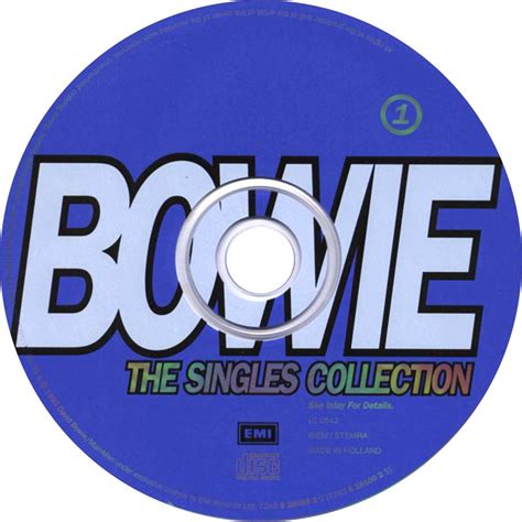 Car Tula Cd De David Bowie The Singles Collection Portada