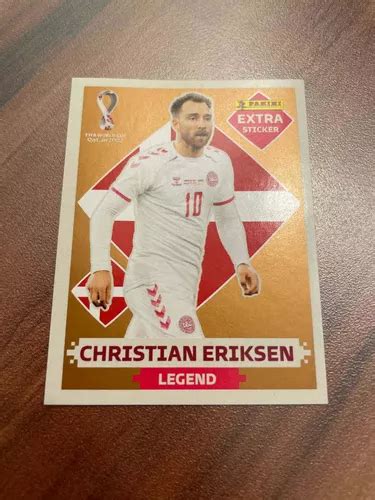 Panini Extra Sticker Christian Eriksen Golden Qatar 2022 En Venta En