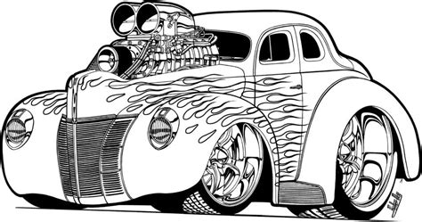 Chevy Coloring Pages To Print Celebrate American Cars With Creative