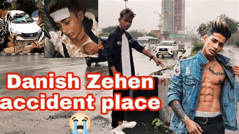 Danish Zehen Car Accident Place At Vashi Bridge 😭😭 Youtube