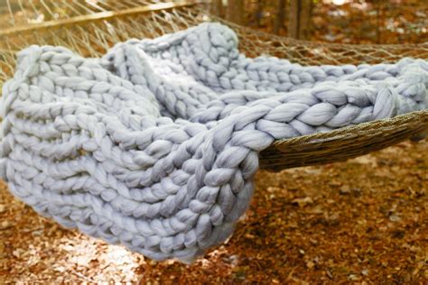 Video Tutorial For Hand Knitt Blanket 40x60 Becozi