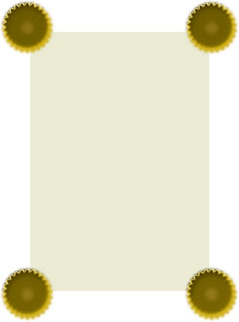 Gold frame vector clip art | Free SVG