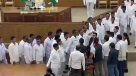 Tripura Speaker Suspends 5 Opposition Mlas For ‘disrupting Budget