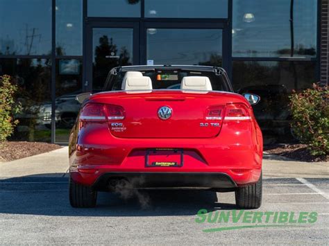 Used Volkswagen Eos Dr Convertible Komfort Sulev At Sunvertibles