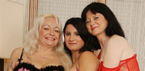 Two Naughty Mature Lesbians Seduce A Horny Teen Babe And Have Hot Sex In Lesbian Threesome