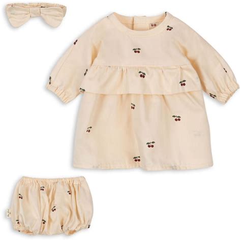 Cherry doll clothes set Accessoires pour poupées Konges Sløjd