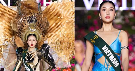 Bán kết Miss Earth Thi bikini dưới thời tiết độ trang phục đầu voi của Lan Anh bỗng