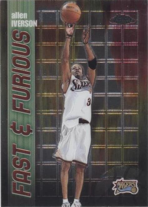 Topps Chrome Fast Furious Ff Allen Iverson For Sale