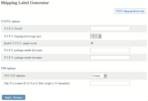 X-Cart:Shipping Label Generator - X-Cart 4 Classic