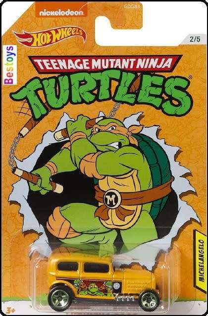 Models Hotwheels Hot Wheels Car Nickelodeon Teenage Mutant Ninja Turtles Midnight Otto Michel