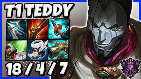 T1 Teddy Jhin Vs Miss Fortune ADC Lol Master EUW Patch 11 20 YouTube