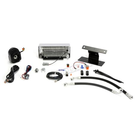 Ultracool Stainless Steel Oil Cooler Kit Rf Ss For Harley