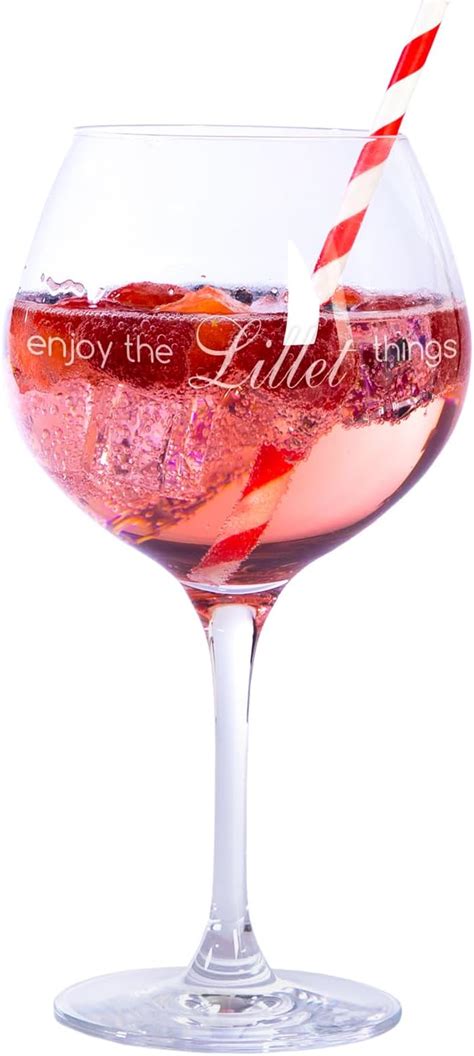 Geschenke 24 XXL Glas für Wildberry Lillet I Enjoy the Lillet Things I