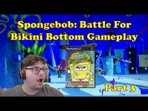 FUN TIME AT THE BEACH Spongebob Battle For Bikini Bottom PS Gameplay Part YouTube