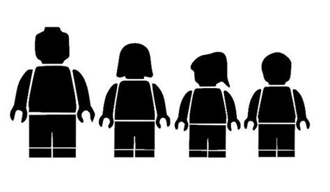 Lego Minifigure Silhouette At Getdrawings Free Download