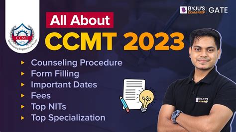 All About CCMT 2023 Counselling Procedure Form Filling Important