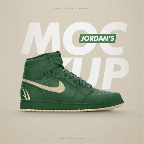 Free Nike Jordans Psd Template Sports Templates