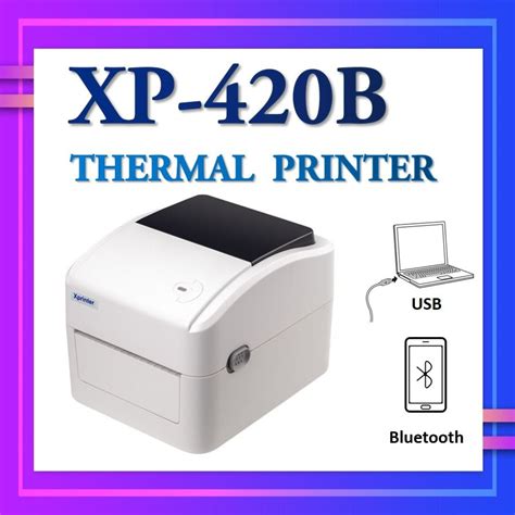 Xprinter Xp 420b Xp 460b Thermal Printer Awb Airway Bill Consignment Note A6 Printing With