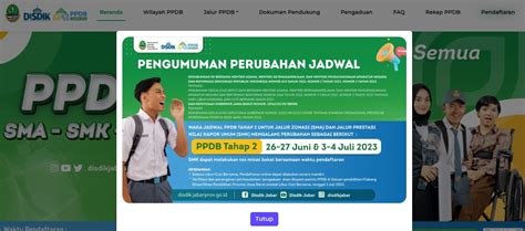 Simak Cara Daftar PPDB Jabar Tahap II Jalur Zonasi Cek Link