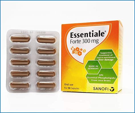 Buy Essentiale Forte 300 MG 50 Hard Capsules In Blister Each Capsule