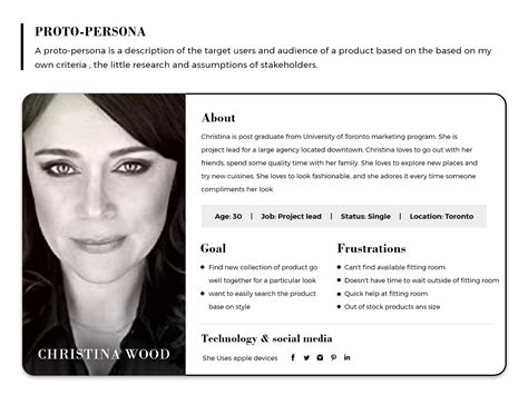 Proto persona by Altaf A. Pinjari on Dribbble