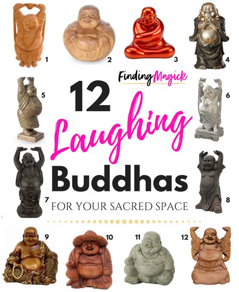 12 Laughing Buddha Statues for Abundant Happiness - Finding Magick