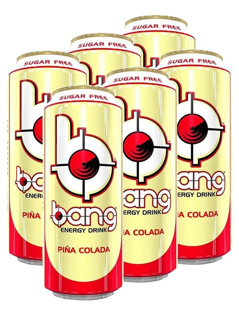 VPX BANG Энергетик без сахара 6х500мл (вкус Pina Colada) Энергетический ...