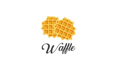 Waffle Dessert Sweet Food Bakery Logo 13536549 Vector Art At Vecteezy