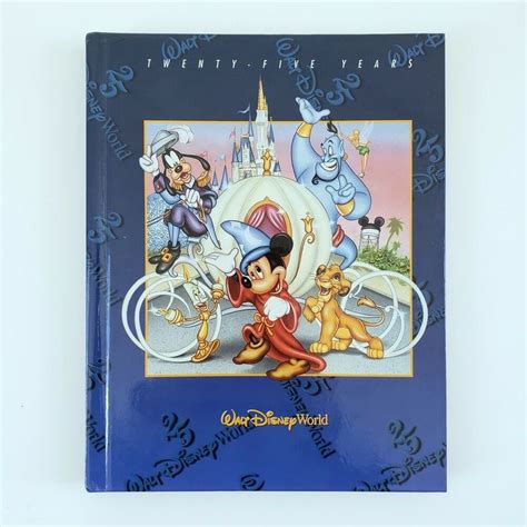 Walt Disney World Twenty Five Years Vintage Pictorial Souvenir Book