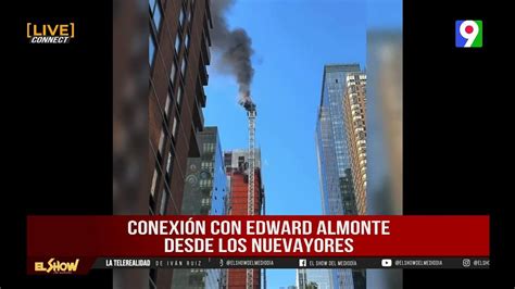 Colapsa Gr A En Torre De Manhattan El Show Del Mediod A Youtube