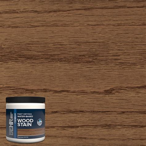 Behr Oz Tis Espresso Transparent Water Based Fast Drying