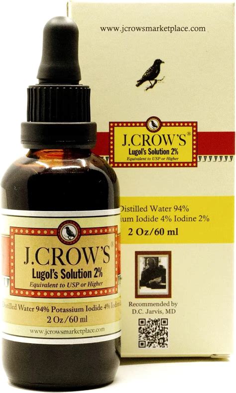 Amazon J Crow S Lugol S Solution Of Iodine Oz Health