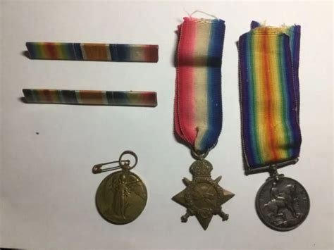 WW1 AUSTRALIAN MEDALS 1914-15 star, British war medal, Victory medal ...