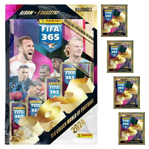 Album Na Naklejki Fifa Zestaw Startowy Saszetki Panini