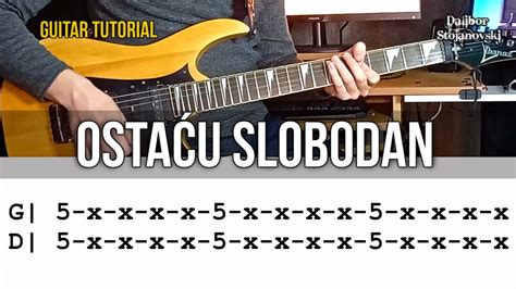 Riblja Čorba Ostaću Slobodan Lekcija Za Gitaru Guitar Tutorial